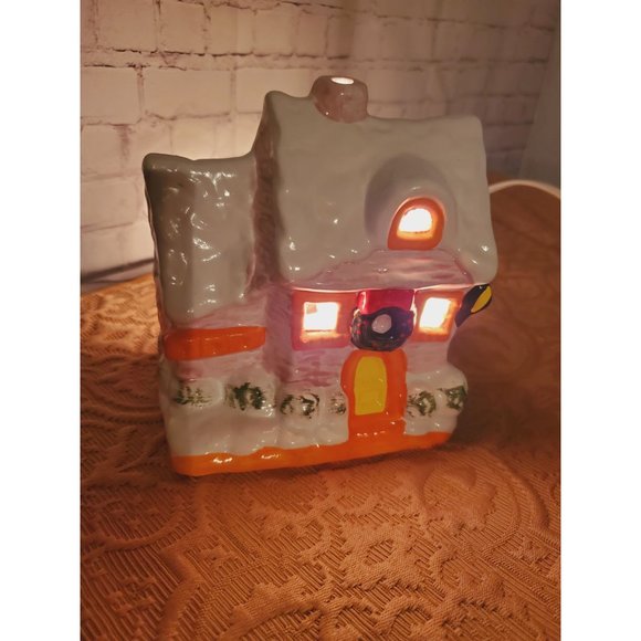 Vintage U.L Lighted House with original box - Picture 7 of 16